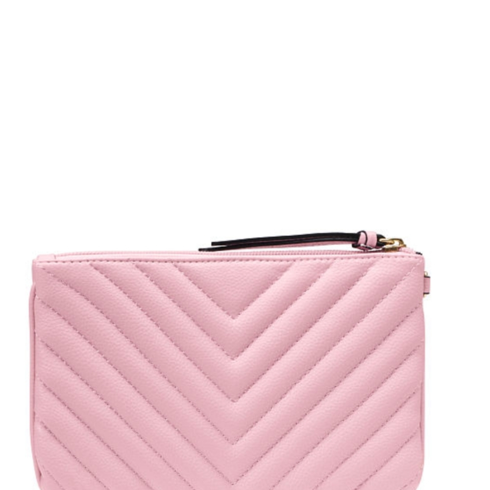 Pink wristlet